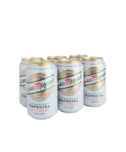 שישיית פחית בירה סאן מיגל 330 מ״ל (San Miguel Can Beer)