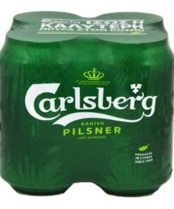 רביעיית קרלסברג פחית 330 מ"ל (Carlsberg 330 ml Can 4 Pack)