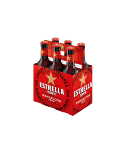 בירה אסטרייה דאם מארז 6 יח' (Beer Estrella Damm)