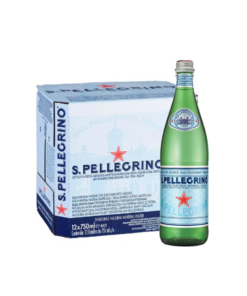 סן פלגרינו זכוכית 750 מ"ל (12 יח') (San Pellegrino)