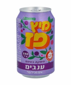 מיץ ענבים פז של דוכן פלאפל (4 פחיות)