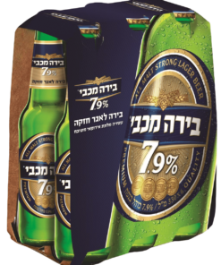 בירה מכבי 7.9 (6 יחידות)