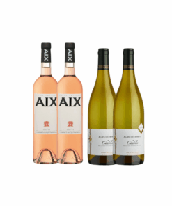 זוג יינות רוזה AIX וזוג יינות פטיט שאבלי אלן ז'ופראה