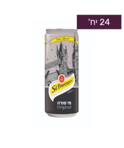 סודה שוואפס פחית 330 מ"ל (24 יח')