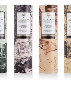 מקאלן ג'יימס בונד סט מלא (Macallan James Bond 60th Anniversary - Full Set)