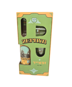 מארז ערק זפאייר וזוג כוסות (Zephyr Arak)