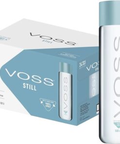 מים מינרלים VOSS בקבוק פלסטיק 500 מ"ל (24 יח') (Voss Still Mineral Water Plastic Bottles 500 ml (24 units))