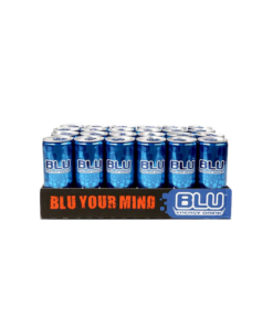 בלו משקה אנרגיה 24 יח׳ (BLU Energy Drink Can 24 Pack)