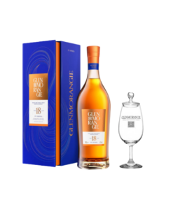 וויסקי גלנמורנג'י 18 שנים וכוס ממותגת מתנה (Glenmorangie 18YO)