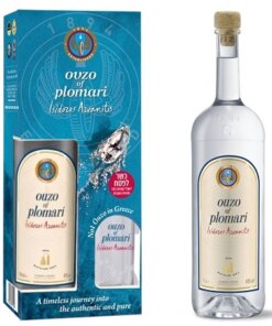 מארז אוזו פלומארי וכוס (Ouzo Plomari) כשר