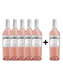 5+1 יינות רוזה קורבלי (Corbelli Rosato)