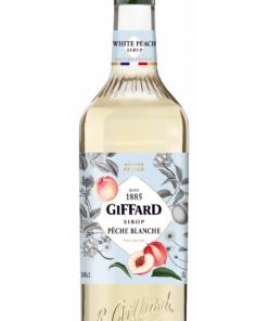 סירופ ג'יפארד אפרסק לבן ליטר (Giffard White Peach)